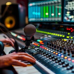 radio-broadcasting-studio-stockcake